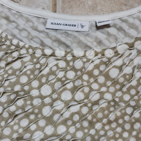 Susan Graver Fluid Knit blouse - Picture 2 of 3